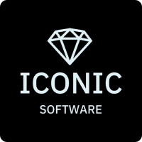 Iconic software logo